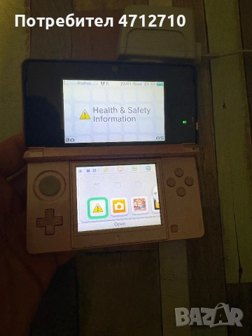 Оригилно Nintendo 3DS с игра pokemon Y и оригинално зарядно, снимка 11 - Nintendo конзоли - 53418785