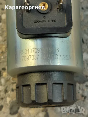 Електромагнитен клапан - Rexroth, снимка 5 - Резервни части за машини - 49660976