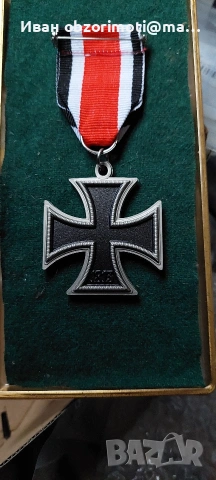 кръст на вермахт 35 евро., снимка 2 - Антикварни и старинни предмети - 53911440
