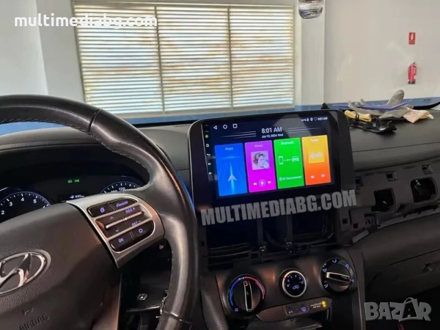 Hyundai Kona 2018 - 2022 Мултимедия Навигация Android, снимка 2 - Аксесоари и консумативи - 51669621