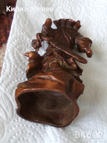 Бронзова статуетка на Гуан ю китайски бог 50503, снимка 6 - Колекции - 53754557