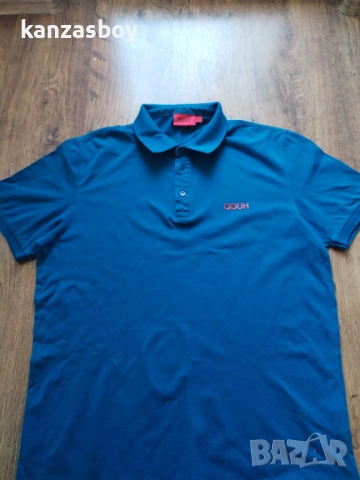 hugo boss polo shirt - страхотна мъжка тениска 2XL, снимка 5 - Тениски - 54282996