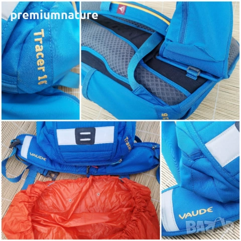Vaude Tracer 16 Protector Cordura / професионална вело ски ендуро сноуборд раница - протектор, снимка 18 - Раници - 53915318