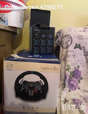 Здравейте продавам Logitech G 29, снимка 5 - Клавиатури и мишки - 54149481