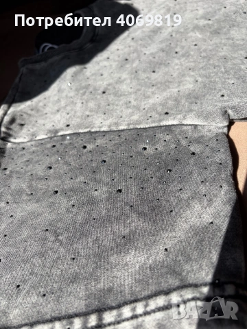 Сет сиво с камъни, снимка 4 - Комплекти - 53772783