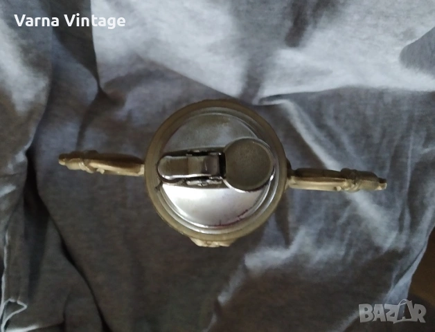 Винтидж настолна запалка във формата на ваза, стил Арт Деко. Франция., снимка 4 - Антикварни и старинни предмети - 53861067