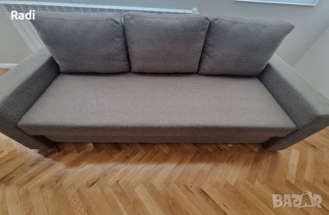 Нов диван  225/89 става на легло 140 /200, снимка 1 - Дивани и мека мебел - 46073836