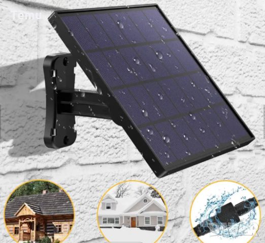 Соларна външна лампа с LED-осветление, широк соларен панел и дистанционно, снимка 2 - Соларни лампи - 45790615