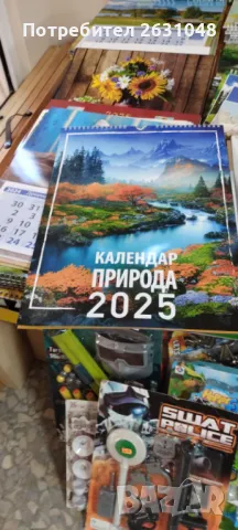 календар 2025 г, снимка 9 - Други - 47518193