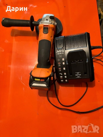 Акумулаторен ъглошлайф на AEG  BEWS  18 - 125X, снимка 3 - Ъглошлайфи - 53883275