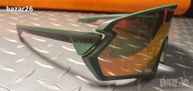 UVEX SPORTSTYLE 231 Sunglasses Green Iridium слънчеви очила за спорт, снимка 7 - Слънчеви и диоптрични очила - 45845100