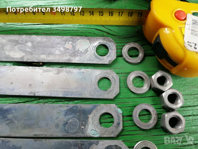 Медни бусбарове, медни гайки и медни шайби, снимка 2 - Друга електроника - 50242226