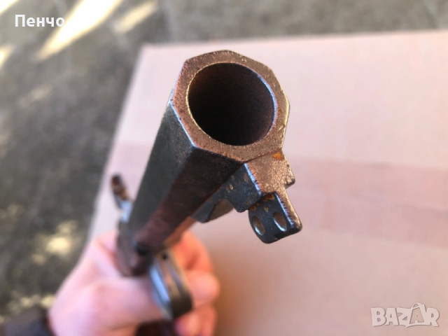 старинен капсулен пистолет, снимка 13 - Антикварни и старинни предмети - 45249870