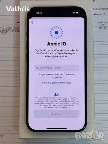 КАТО НОВ! 2г Гаранция! Apple iPhone 15 Pro 256GB Black Titanium, снимка 2 - Apple iPhone - 45960163
