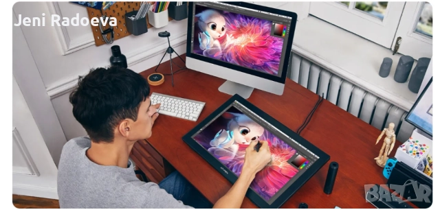 Графичен таблет XP-PEN Artist 22 инча (2nd Generation), снимка 3 - Таблети - 52925184