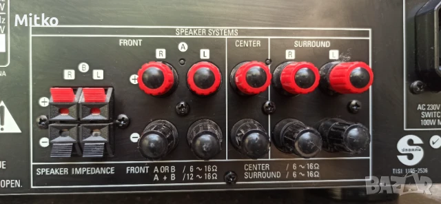 Denon AVR-1404 5.1 канала с дистанционно , снимка 8 - Ресийвъри, усилватели, смесителни пултове - 50443835