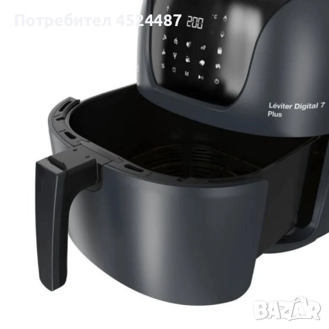 Еър фрайър Solac Léviter Digital 7 Plus – 7,4L капацитет, 1800W мощност , снимка 6 - Фритюрници - 51605341