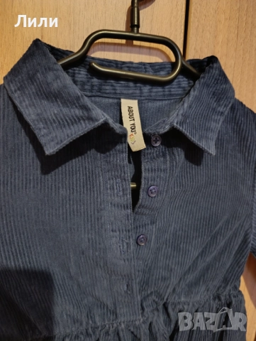 Отлична джинсова рокля/116, снимка 2 - Детски рокли и поли - 52988581