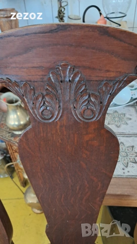 Стол масив-№017, снимка 5 - Столове - 53355816