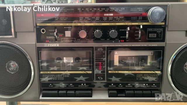 Fisher PH-W407L, снимка 2 - Радиокасетофони, транзистори - 51137429