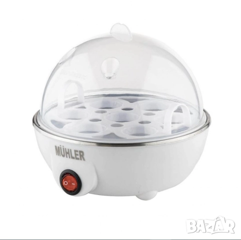 Уред за варене на яйца MUHLER ME-271 – Варете до 7 яйца бързо и лесно, снимка 14 - Друга електроника - 52098456