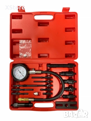 Комплект за тест на компресия на дизелови двигатели, снимка 4 - Други инструменти - 52457651