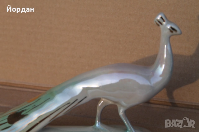 Порцеланов паун гр.Разград, снимка 9 - Колекции - 53877412