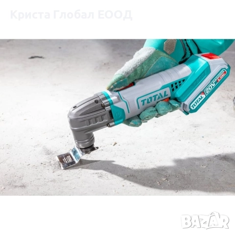Акумулаторен мултифункционален инструмент TOTAL TMLI2022, 20 V, без батерия, снимка 3 - Други инструменти - 51454046