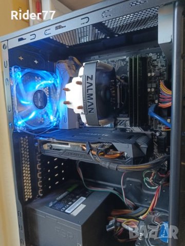 Gaming PC I7 6700K/GTX1060/24Gb RAM/SSD/HDD/650W, снимка 6 - Работни компютри - 51694313