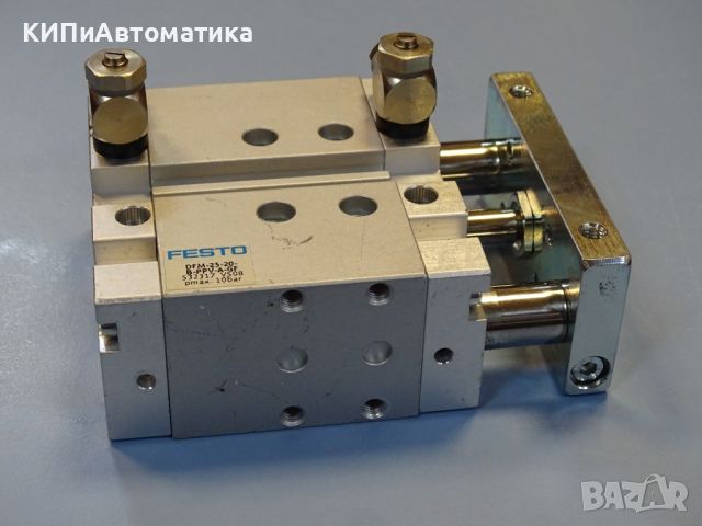 пневматичен цилиндър Festo DFM-25-20-B-PPV-A-GF Guided drive 10Bar, снимка 6 - Резервни части за машини - 46582753