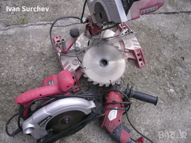 ЛОТ- ПЕНДОЛА- РЪЧЕН ЦИРКОЛЯР И ДРЕЛКА ВНОС ГЕРМАНИЯ, снимка 9 - Други инструменти - 49754293