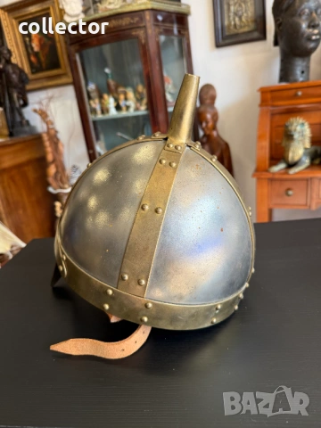 Средновековен шлем / каска / броня. №7910, снимка 3 - Антикварни и старинни предмети - 53678312