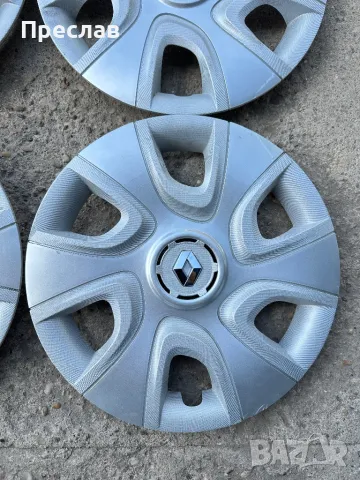 4 броя оригинални тасове за Renault Clio 16, снимка 2 - Аксесоари и консумативи - 49658869