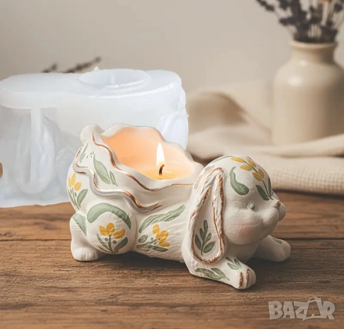 Молд кашпа заек, снимка 11 - Форми - 53039735