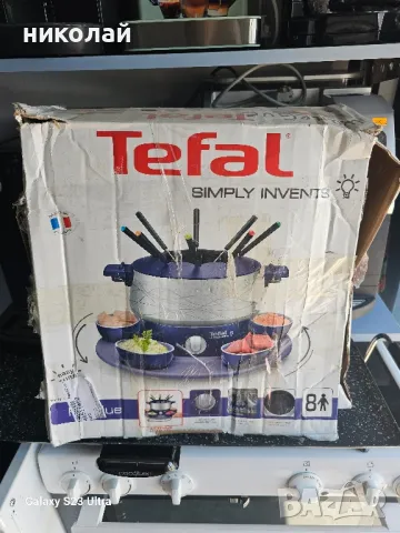 Tefal Комплект фондю от неръждаема стомана EF351412 800 W, снимка 4 - Други - 46886321