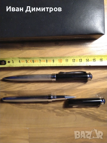 Страхотен масивен химикал в комплект с тънкописец в прекрасна кутия