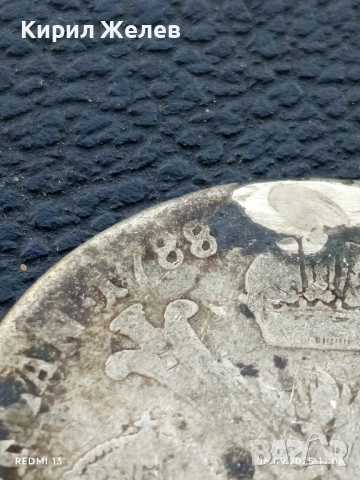 Сребърна монета 1/4 кроненталер АВСТРИЙСКА НИДЕРЛАНДИЯ ЙОЗЕФ ВТОРИ за КОЛЕКЦИОНЕРИ 43760, снимка 9 - Нумизматика и бонистика - 51623562