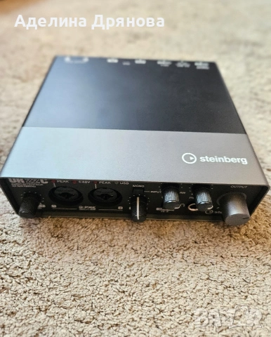Пълен студиен комплект Steinberg UR22C Recording Pack, снимка 2 - Други - 54292302