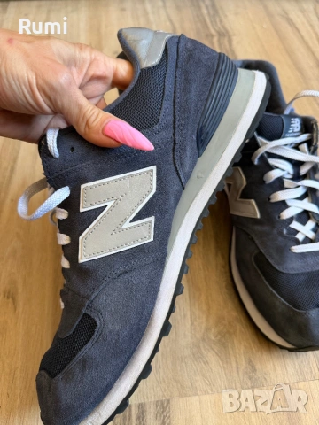 Оригинални класически мъжки маратонки New Balance 574 ! 47,5 н, снимка 2 - Маратонки - 52258042