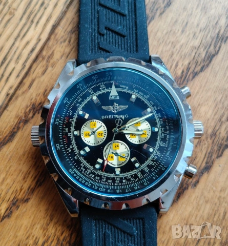 Patek Philippe Nautilus + Breitling подарък, снимка 8 - Мъжки - 53294518