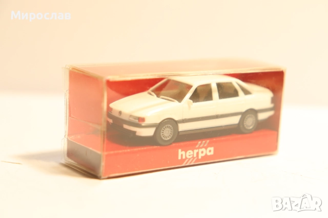 HERPA H0 1/87 VW PASSAT КОЛИЧКА КАМИОН МОДЕЛ, снимка 3 - Колекции - 52891821