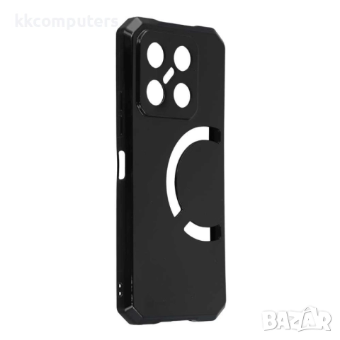 Калъф с протектор за Doogee Blade GT Pro / GT Play – мек TPU удароустойчив калъф, прозрачен или чере, снимка 4 - Резервни части за телефони - 52477436