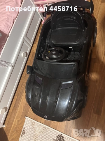 Детска електрическа кола мерцедес AMG, снимка 2 - Детски велосипеди, триколки и коли - 52095390
