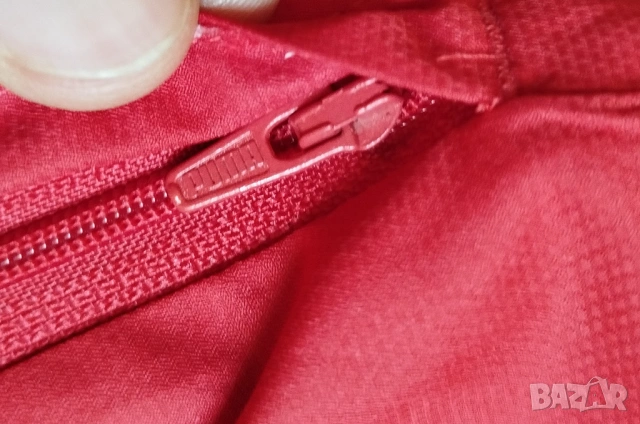 спортно горнище / яке / анцунг - Puma- червено M / L, снимка 8 - Спортни дрехи, екипи - 53850659