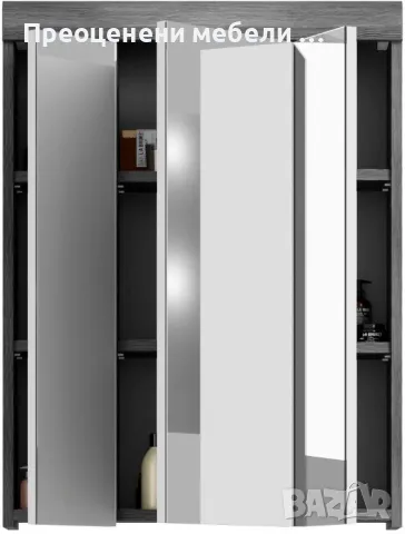 Горен шкаф с огледало Siena  на Inosign внос от Германия, снимка 5 - Шкафове - 50023043