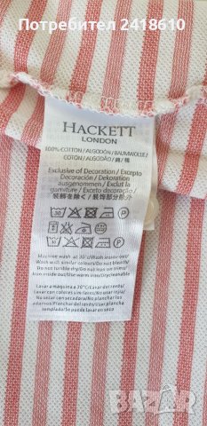 Hackett Mayfair Pique Cotton Mens Size XL НОВО! ОРИГИНАЛНА Тениска!, снимка 11 - Тениски - 45783067