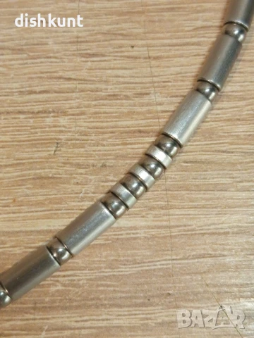 Стоманено колие/синджир."Fossil", снимка 3 - Колиета, медальони, синджири - 51391309