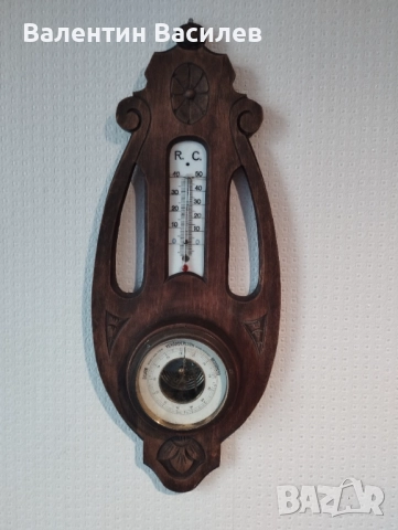Немски барометър и термометър , снимка 3 - Други - 51657713