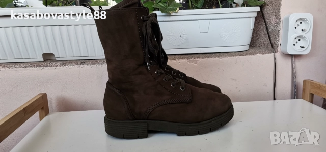 Ботуши Gabor 38.5н.Естествена кожа , снимка 13 - Дамски ботуши - 52557432