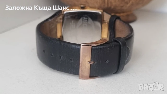 Дамски часовник Just Cavalli Lusa черен с черна кожена каишка R7251134525, снимка 6 - Дамски - 51378866